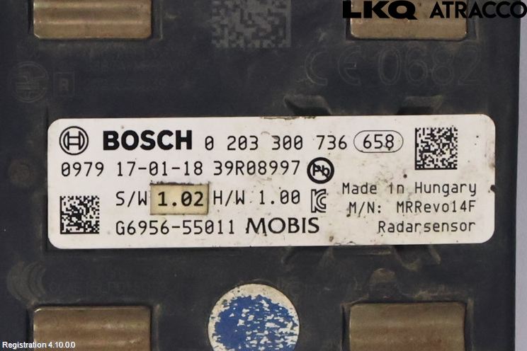 Kia PICANTO 17- Sensor Fartsbegrensning