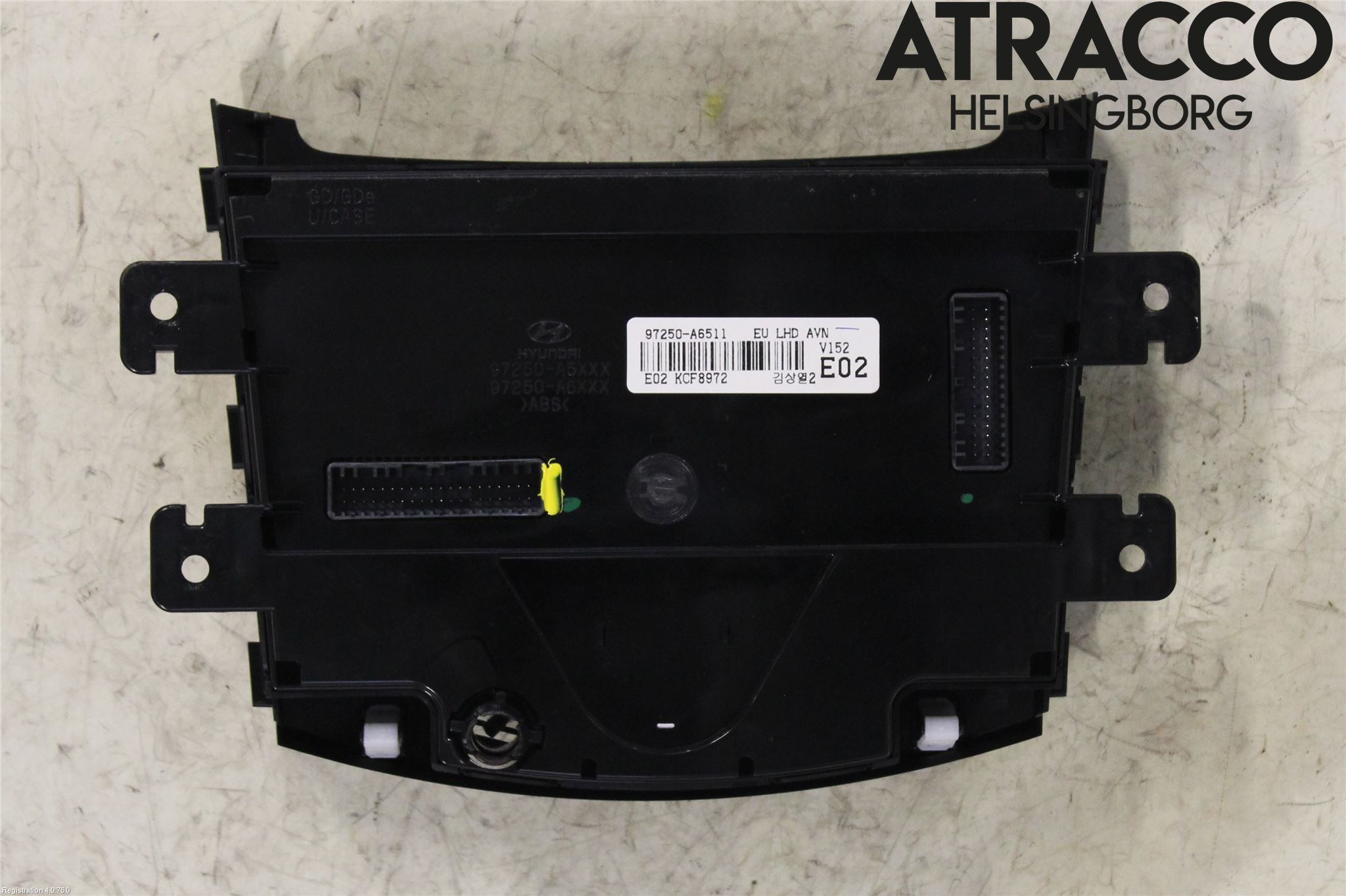 Hyundai i30 GD 13-17 Varme Ac Betjening-Display