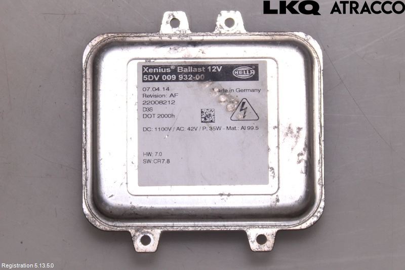 Opel INSIGNIA 09-16 Styreenhet Xenon