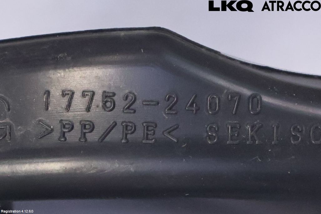 Toyota COROLLA CROSS XG10 22- Forg-Belg-Rør Mot Luftr