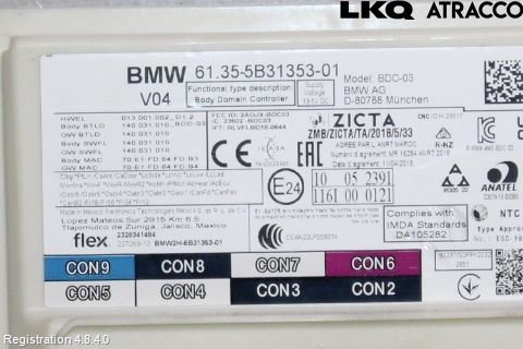BMW 1 F40 19- Sikringsboks - Elsentral