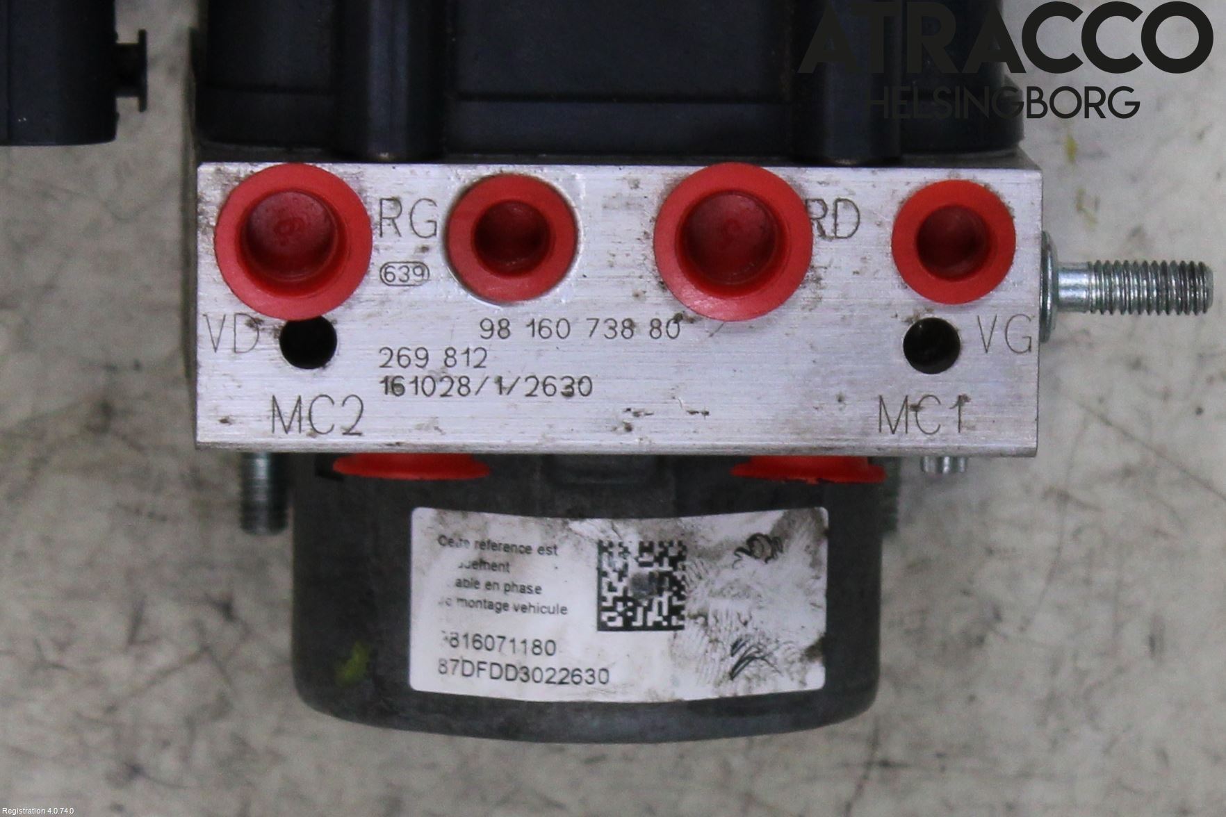 Peugeot 308 14-21 Abs Hydraulikkaggregat