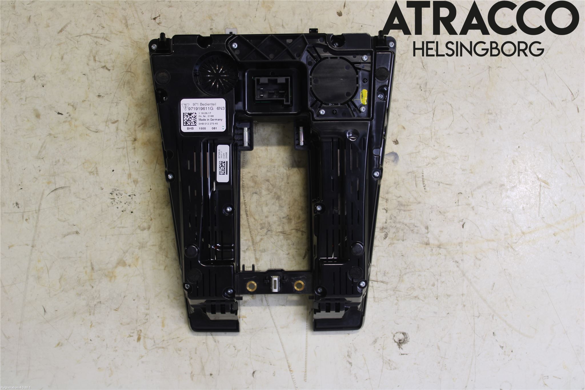 Porsche PANAMERA 09- Varme Ac Betjening-Display