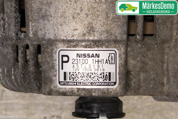 Nissan MICRA 11-16 Dynamo
