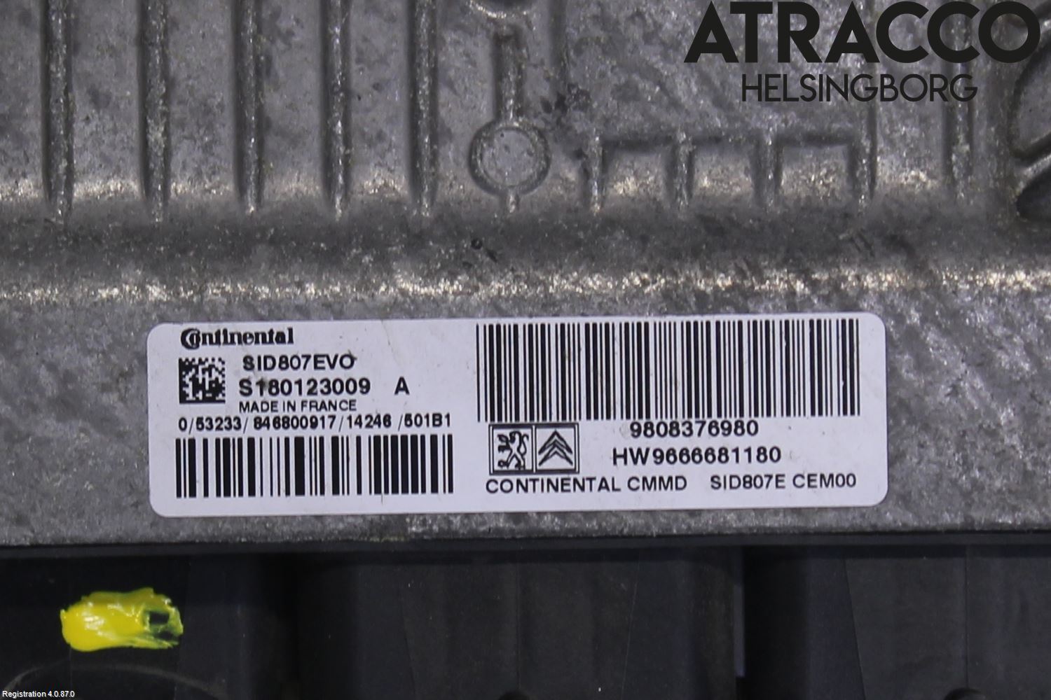 Citroen C4 PICASSO 14-18 Styreenhet Dieselpumpe