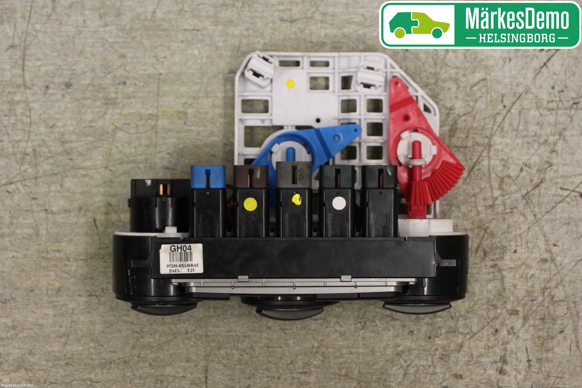 Hyundai i10 PA 08-13 Varme Ac Betjening-Display