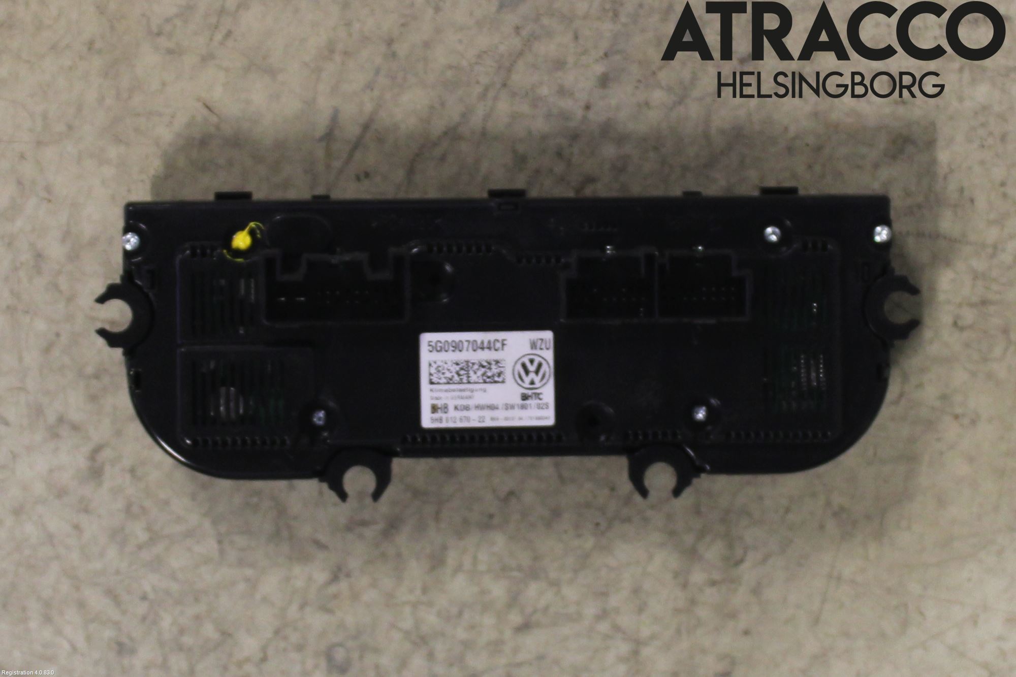 Volkswagen VW GOLF / E-GOLF VII 13-20 Varme Ac Betjening-Display