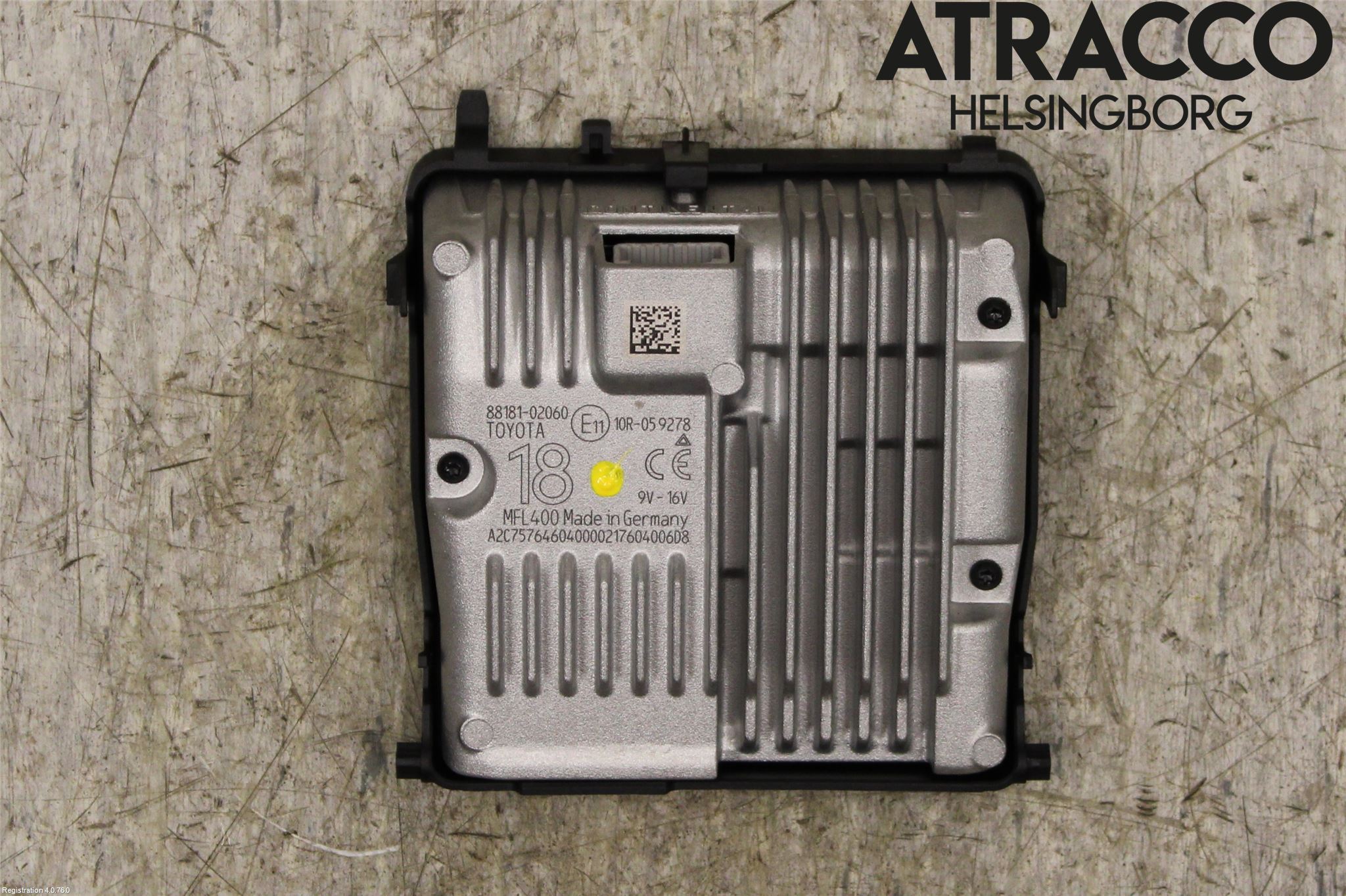 Toyota AURIS 13-19 Sensor Kollisjonsbeskyttelse