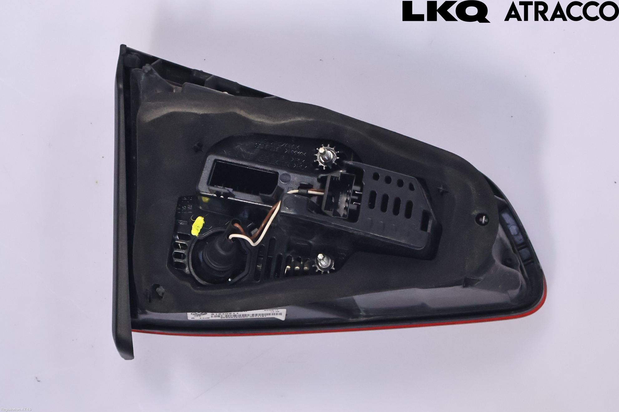 Volkswagen VW GOLF / E-GOLF VII 13-20 Baklykt Høyre  På Luke(Indre)