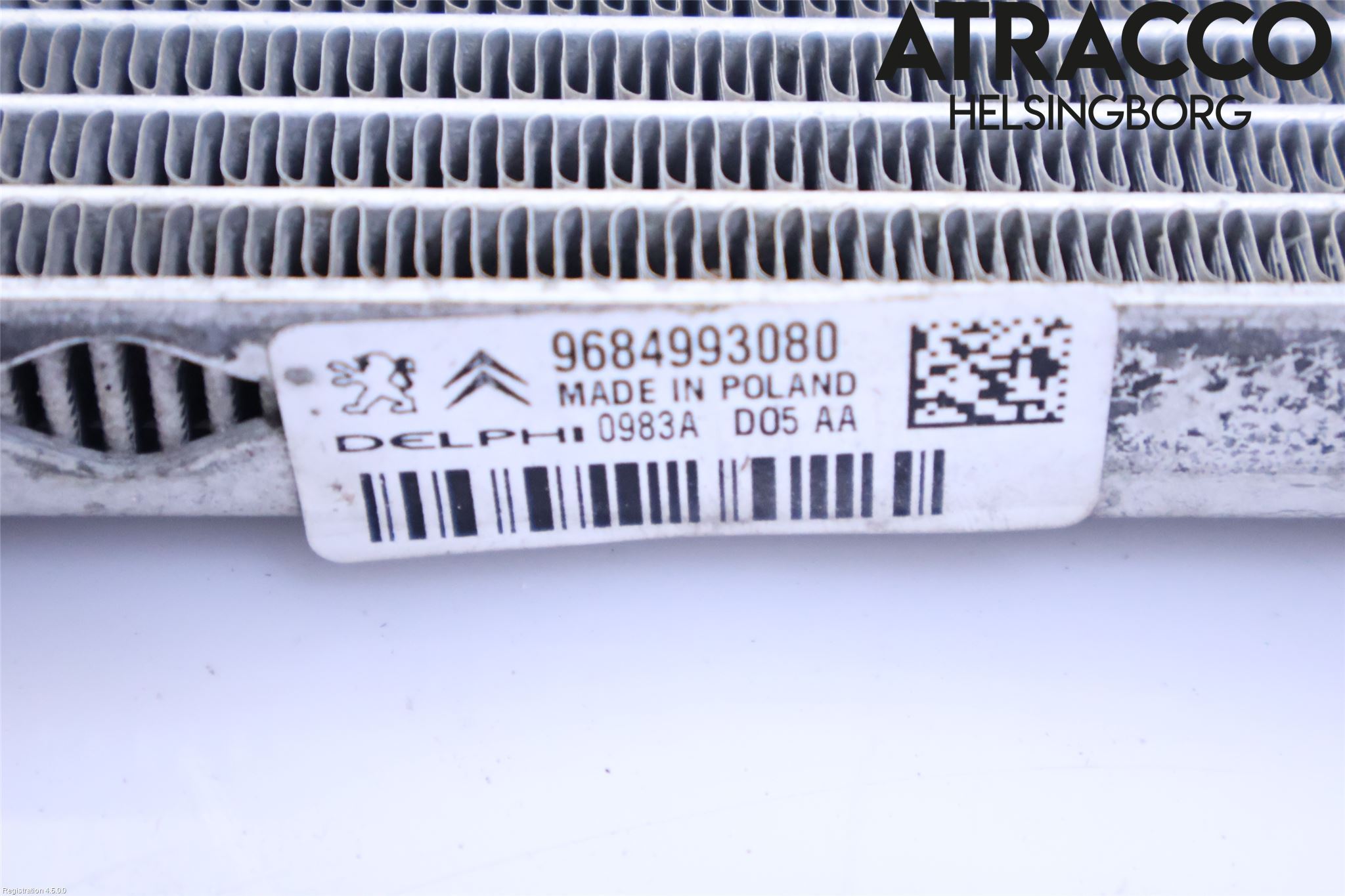 Peugeot 508 11-18 Varme Ac Kondenser-Kjøler