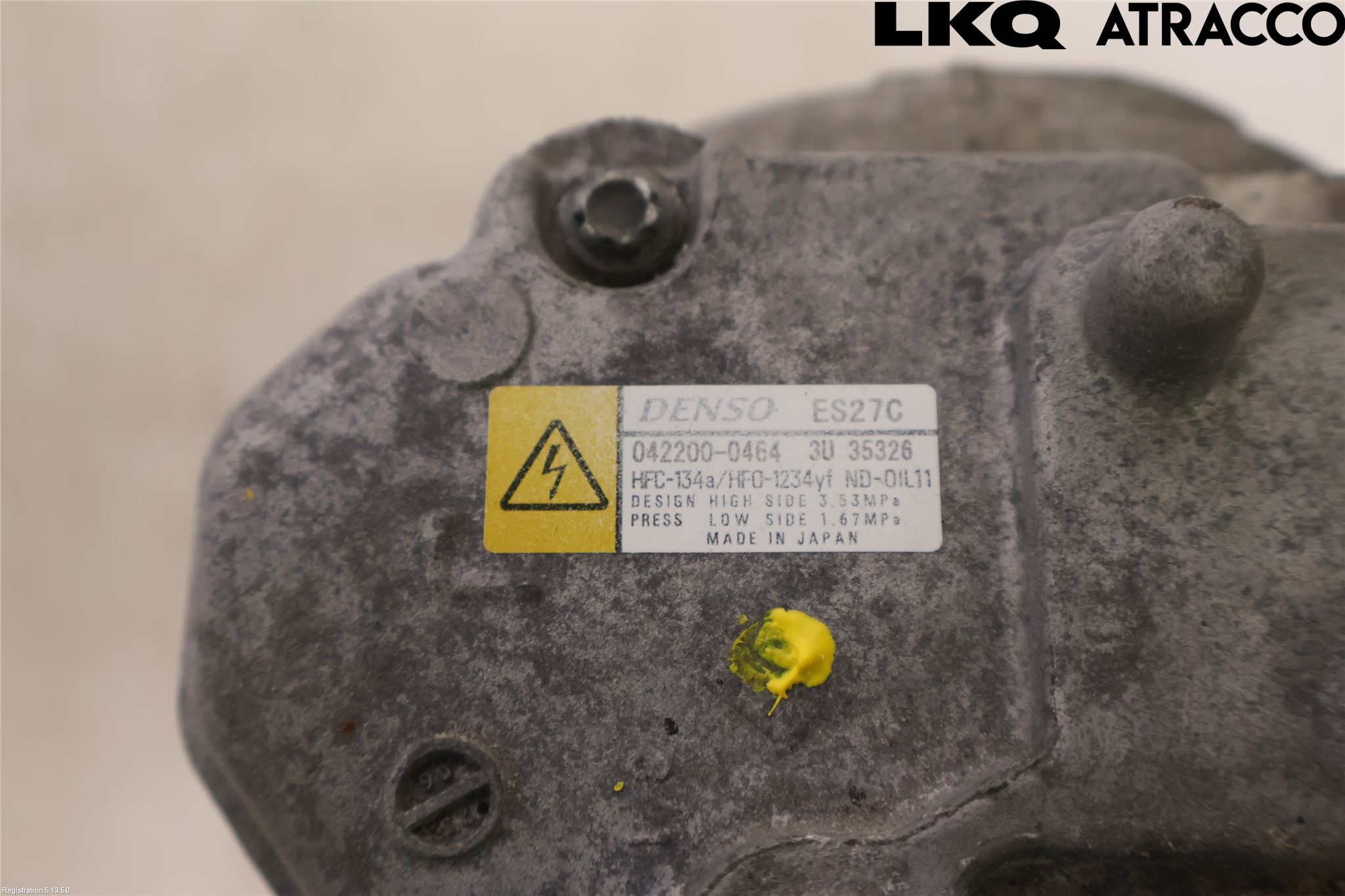 Lexus IS 250/350 14-20 Varme Ac Kompressor