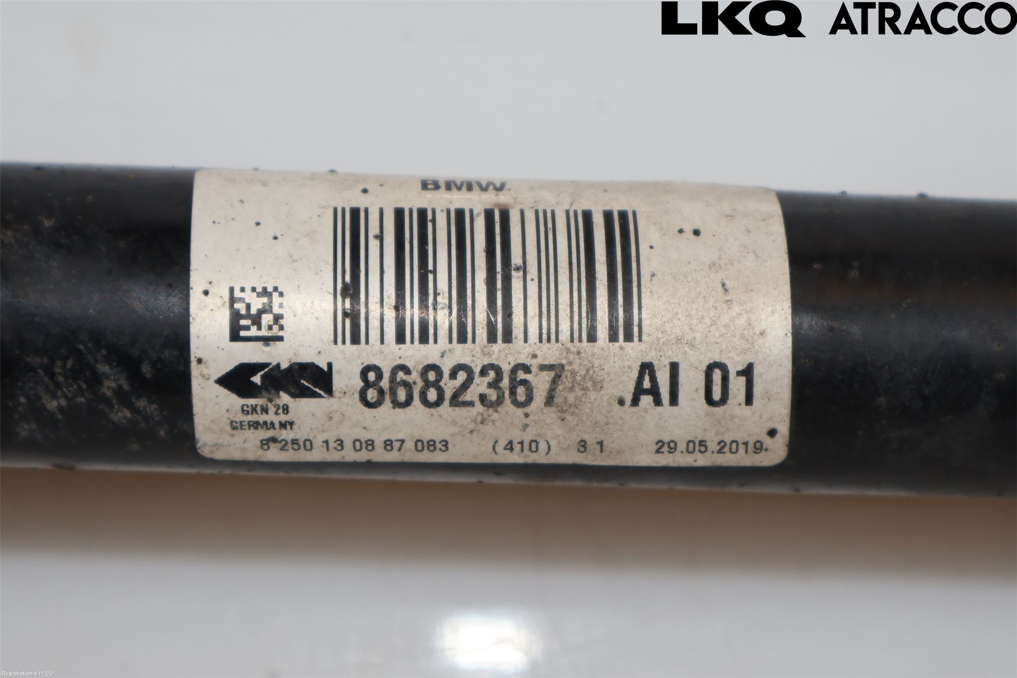 BMW 3 G20/G21/G80/G81 19- Drivaksel Foran Kompl Venstre