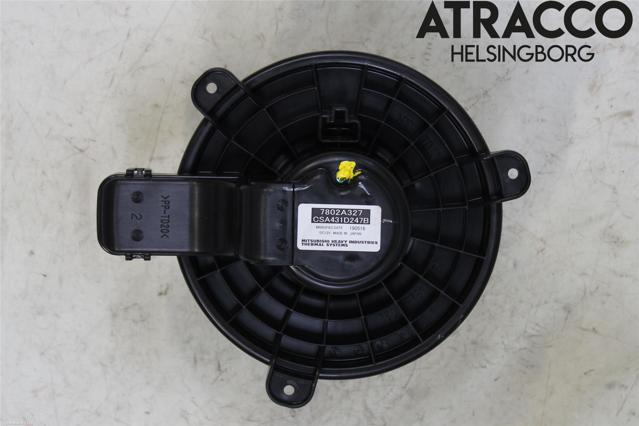 Mitsubishi OUTLANDER 13-21 Varmeapparat Viftemotor