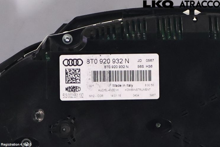 Audi A5 07-16 Instr Kombinert