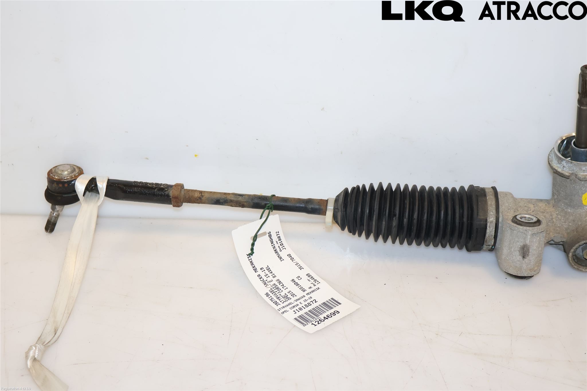 Opel CORSA E 15-19 Snekke - Tannstang