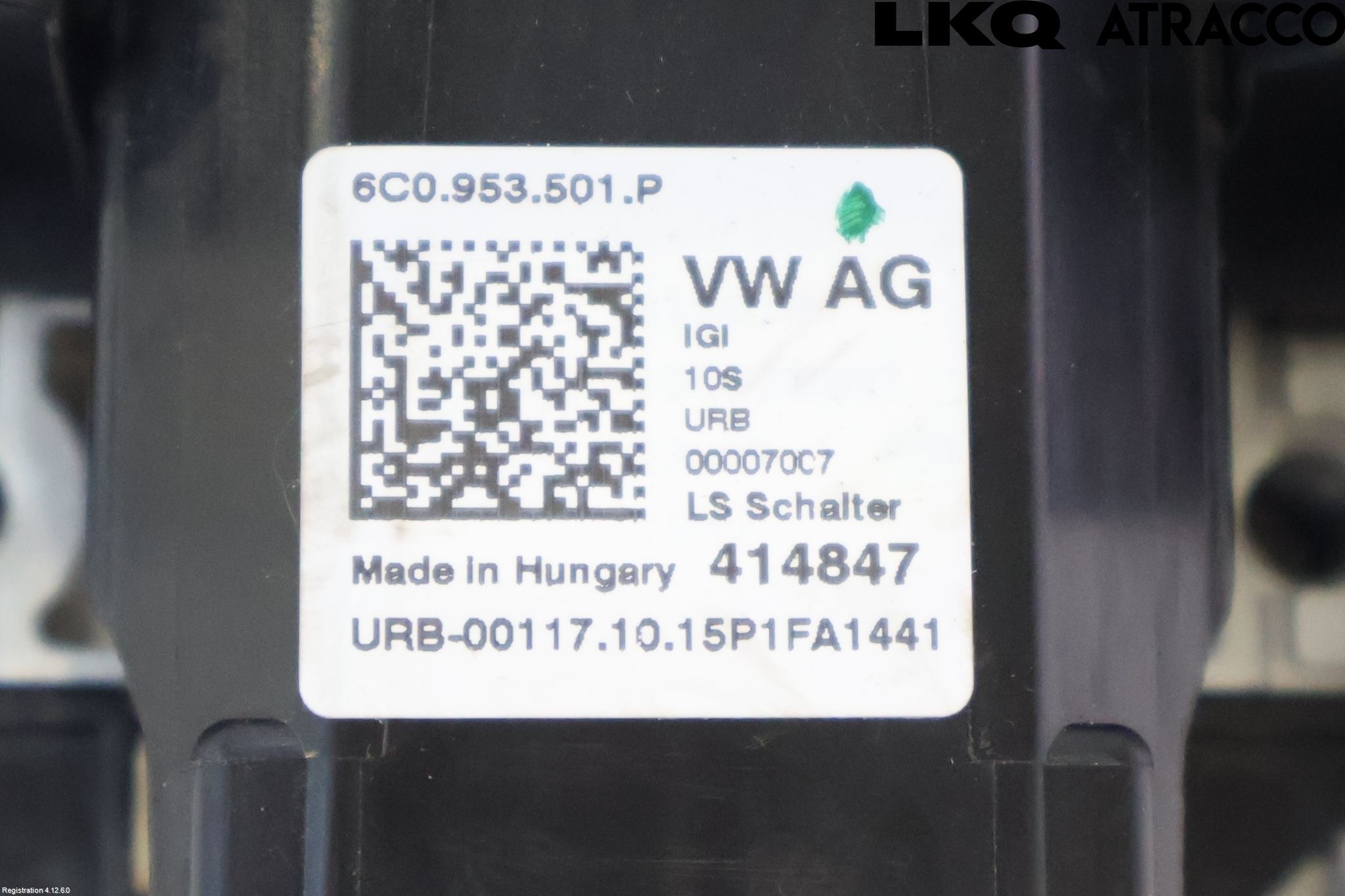 Skoda FABIA 15-21 Bryter Ratt Kombi H Og V