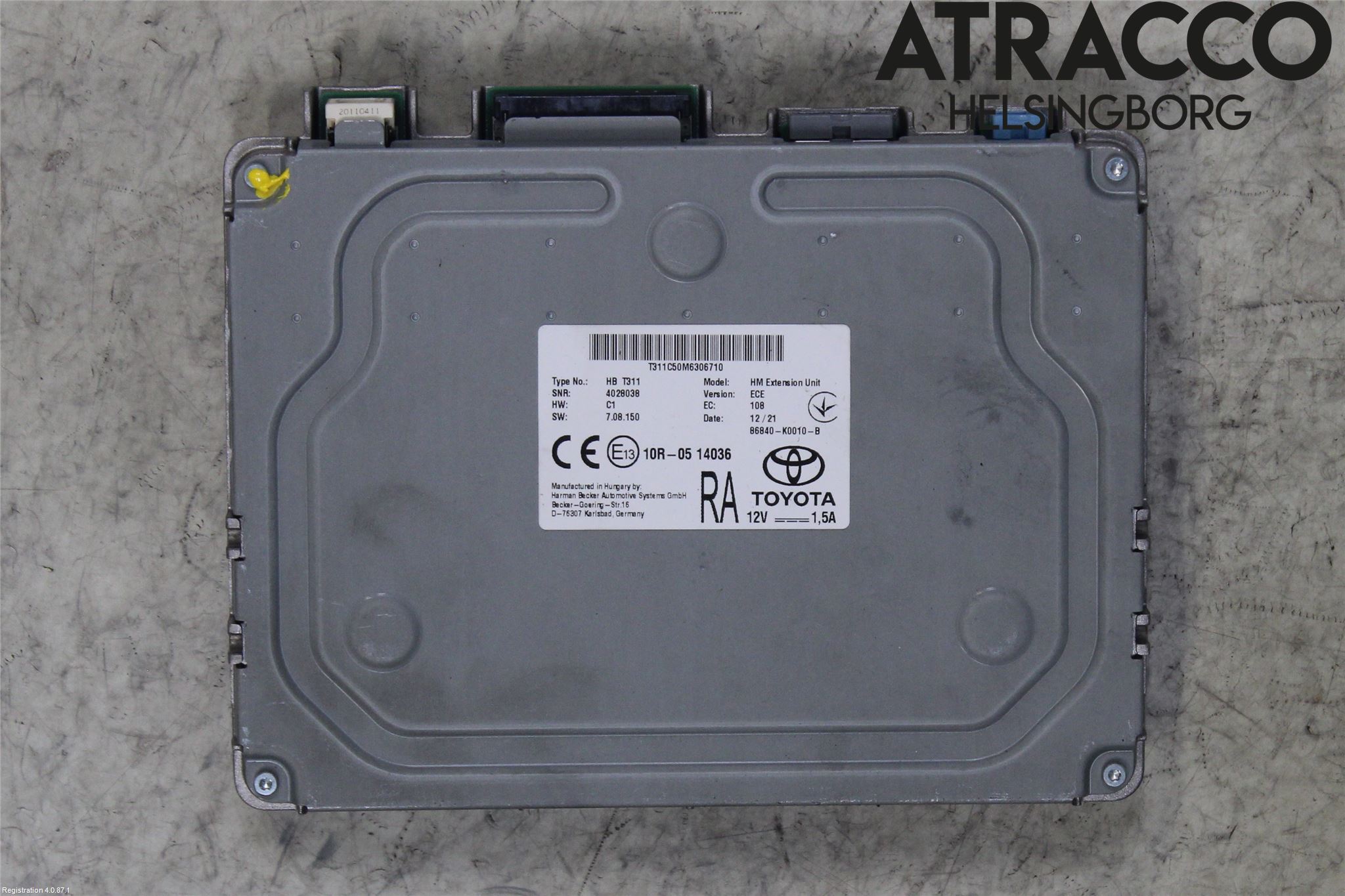Toyota RAV4 19- Stereo Radio Øvrig