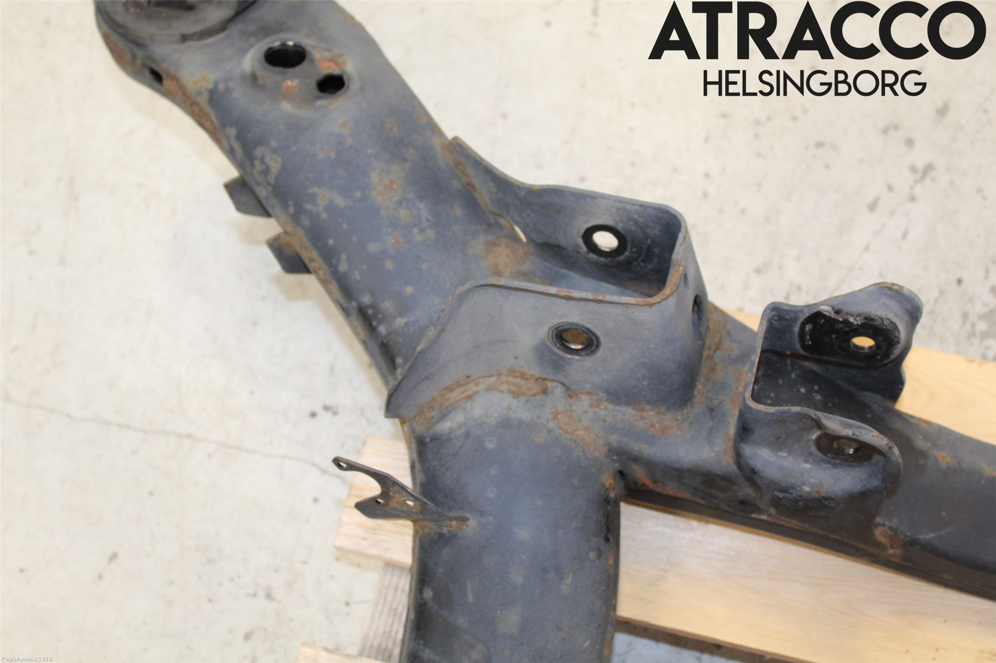 Jeep GRAND CHEROKEE 10-20 Bakaksel Feste Travers-Ramme