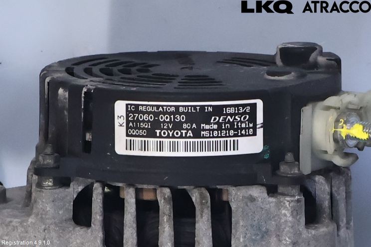 Toyota AYGO 06-14 Dynamo