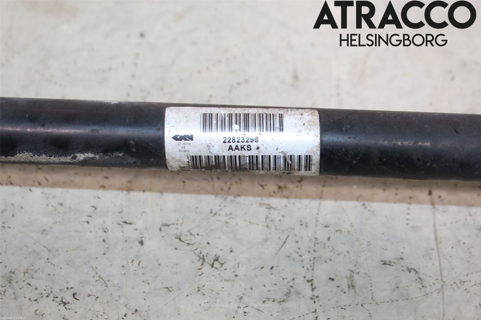 Opel INSIGNIA 09-16 Drivaksel Bak Kompl Venstre