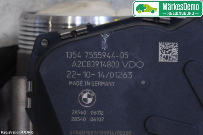 BMW 6 F12/F13 10-18 Inns Spjeldhus