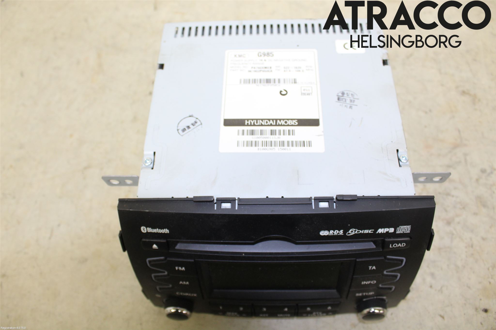 Kia SORENTO 10-14 Stereo Radio Med Cd