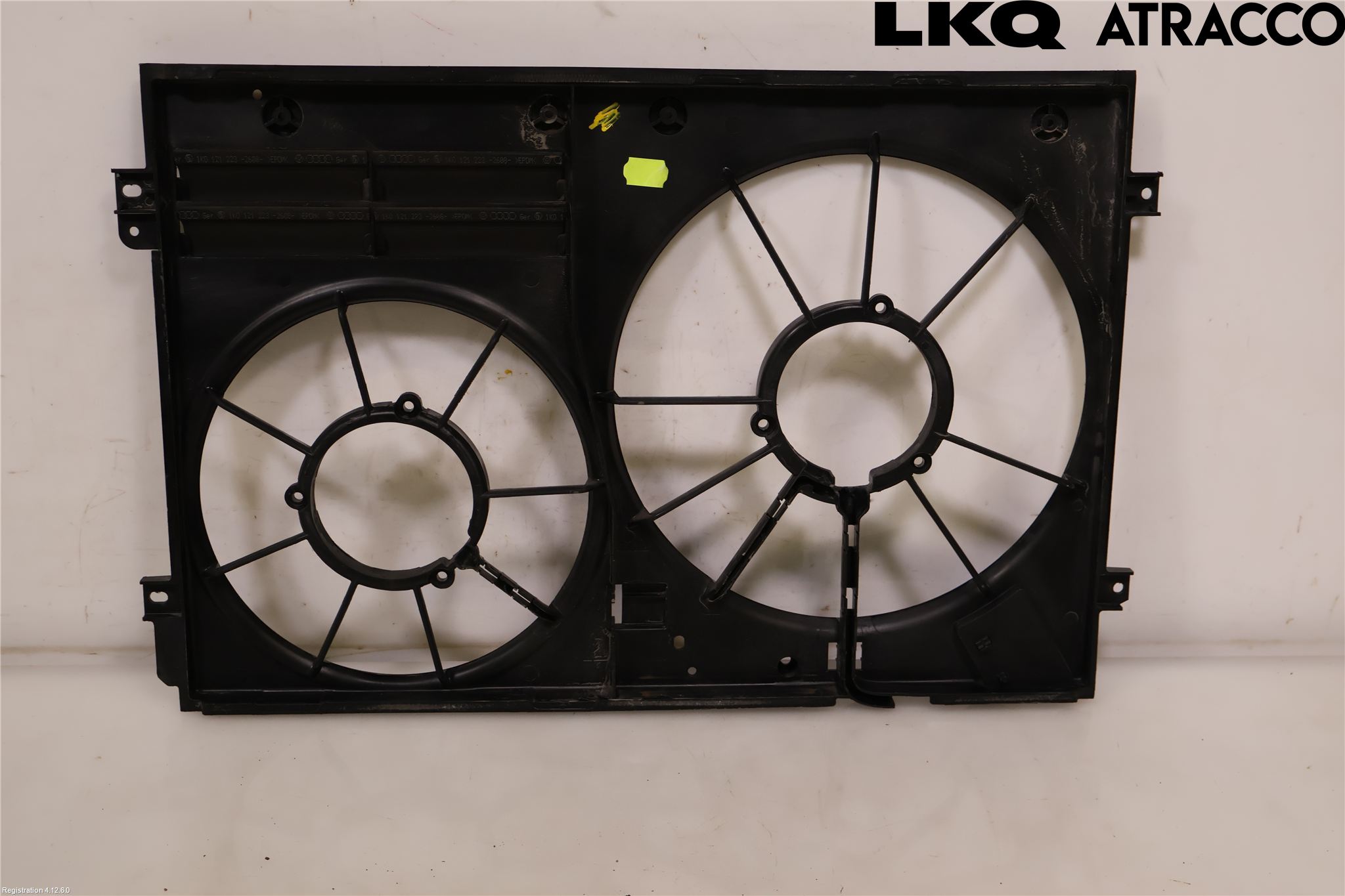 Volkswagen VW TIGUAN 07-16 Kjølevifte-Radiator Hus-Kåpe