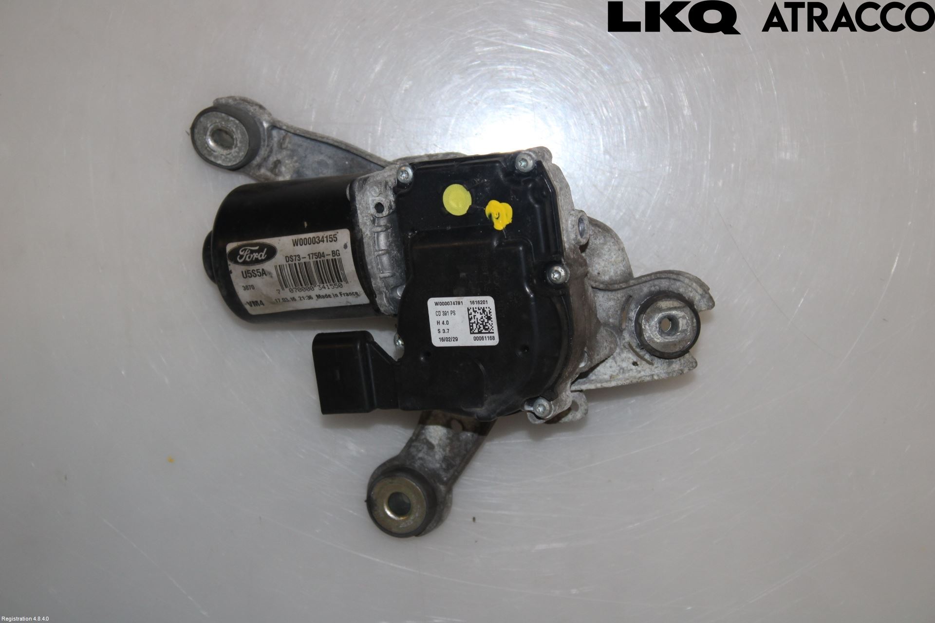Ford MONDEO 15-22 Viskermotor Frontrute