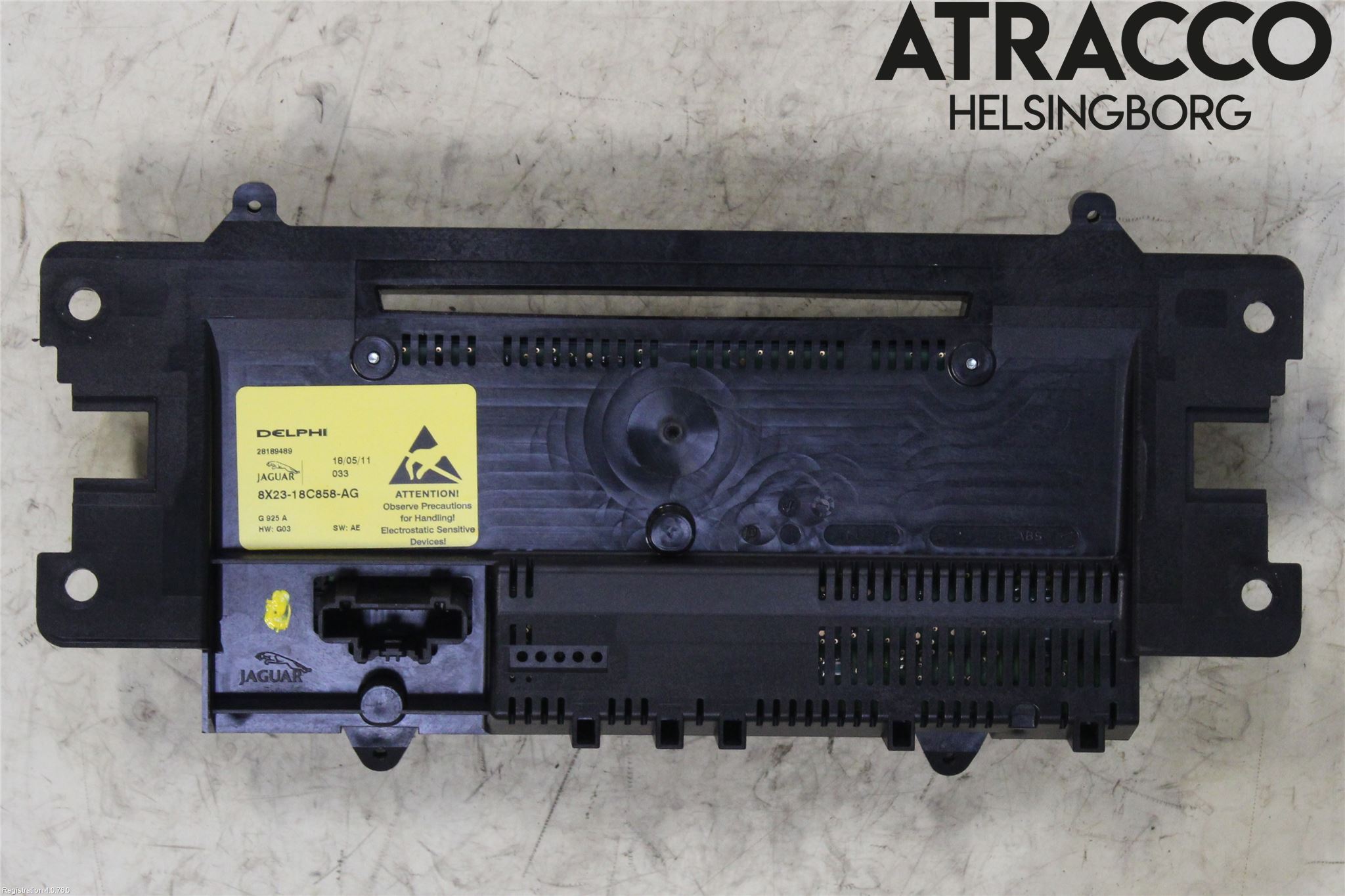 Jaguar XF 08-15 Varme Ac Betjening-Display