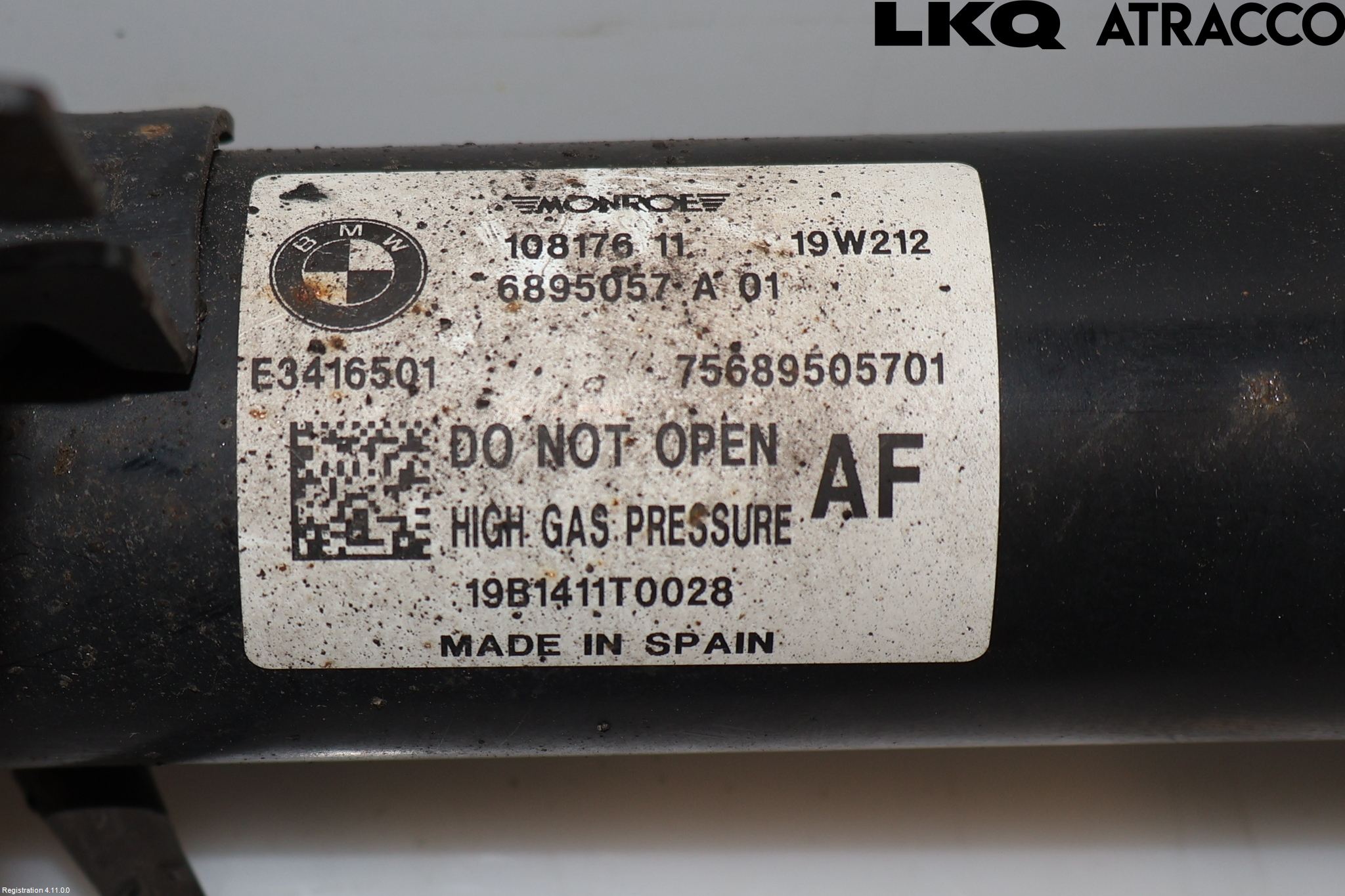 BMW 3 G20/G21/G80/G81 19- Støtdemper Bak