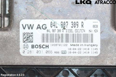 Volkswagen VW GOLF SPORTSVAN 15-20 Styreenhet Dieselpumpe
