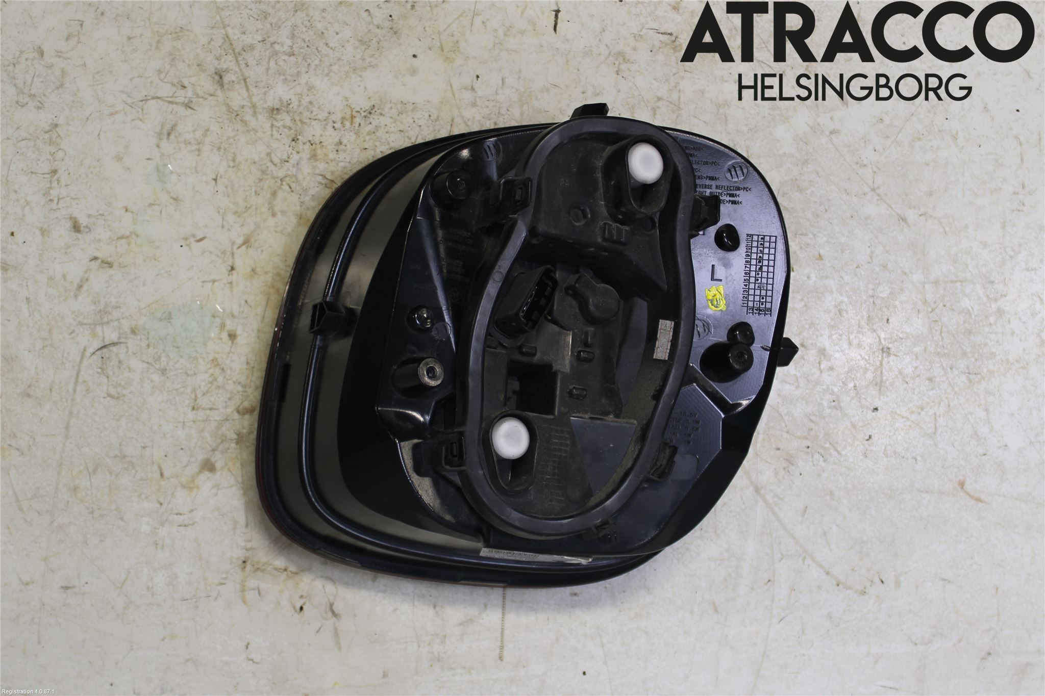 Smart FORFOUR 14-22 Baklykt Venstre