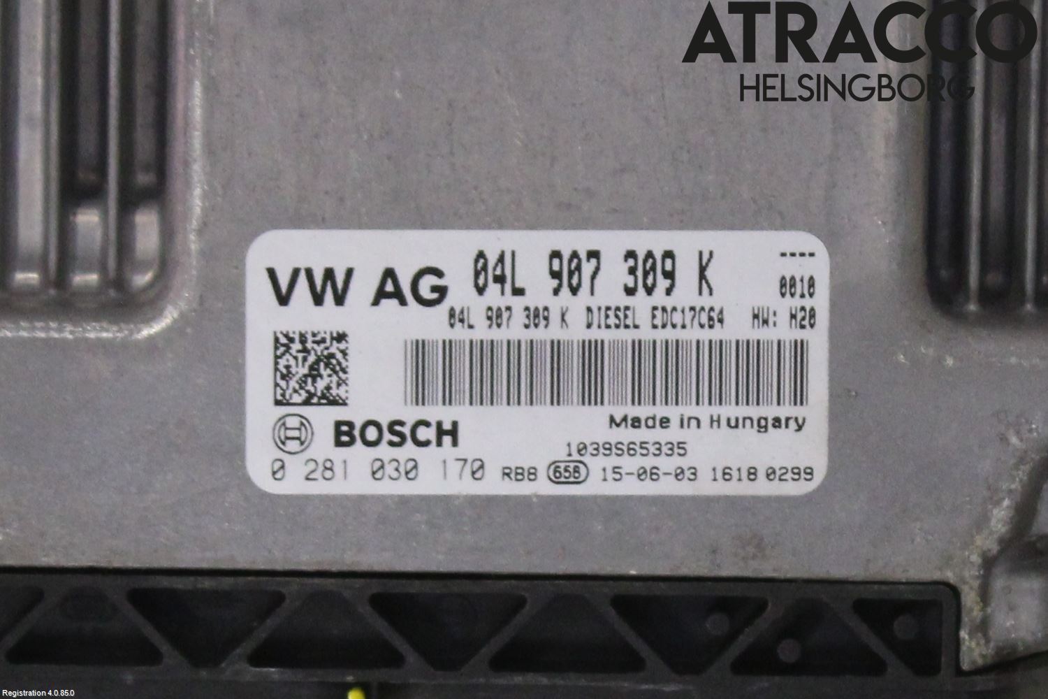 Volkswagen VW TIGUAN 07-16 Styreenhet Dieselpumpe
