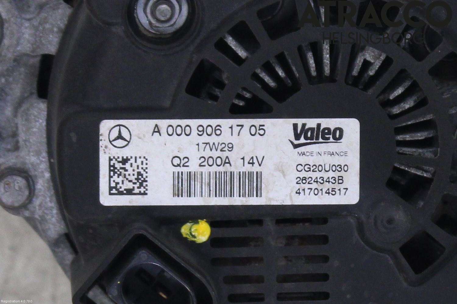 Mercedes-Benz MB C-KLASS (W205) 14-21 Dynamo