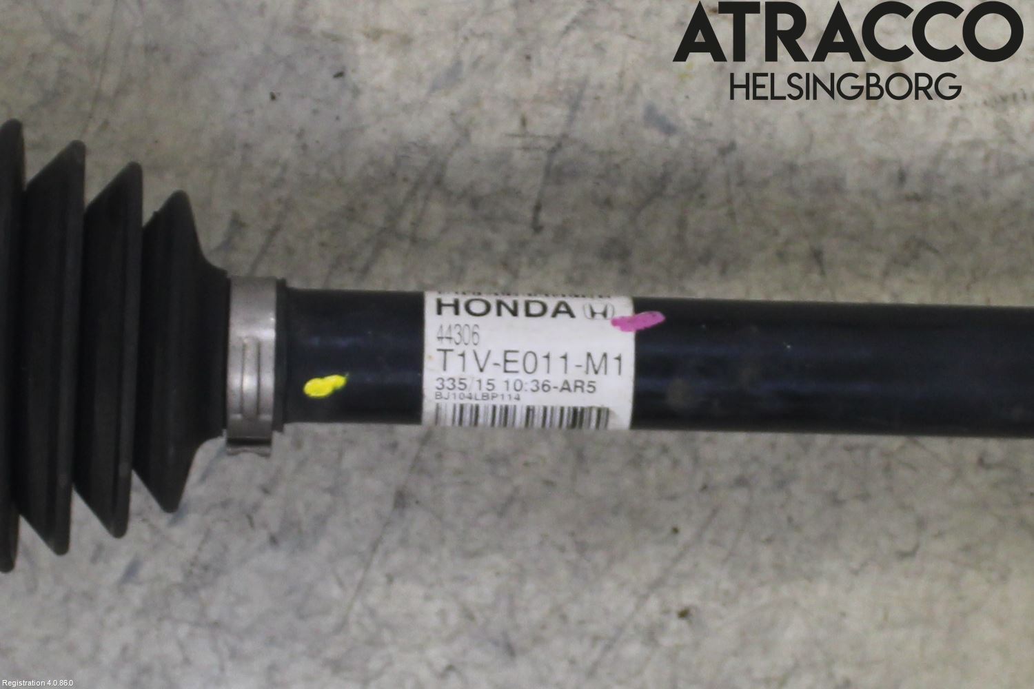 Honda CR-V 13-18 Drivaksel Foran Kompl Venstre