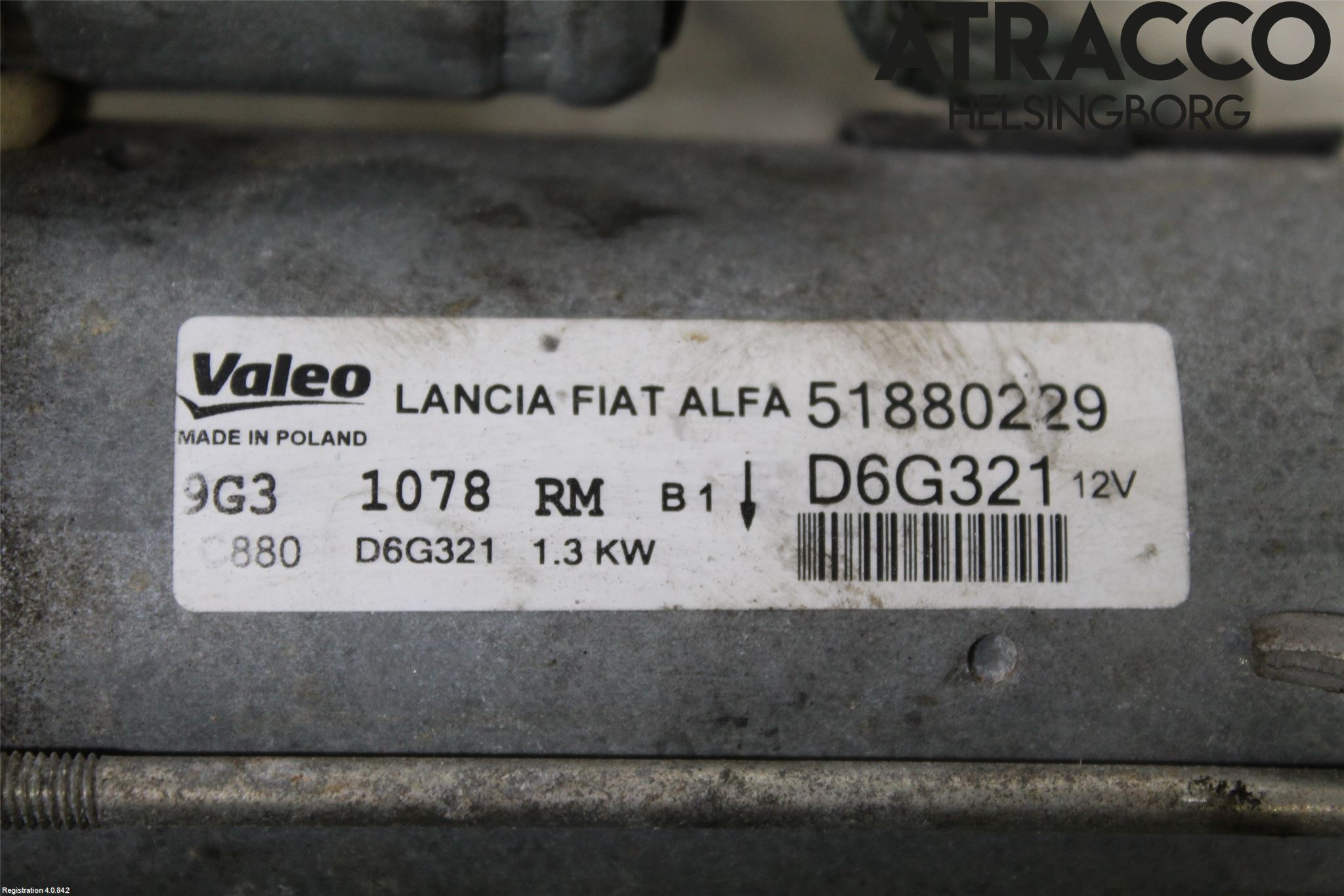 Fiat DOBLO CARGO Startmotor Diesel