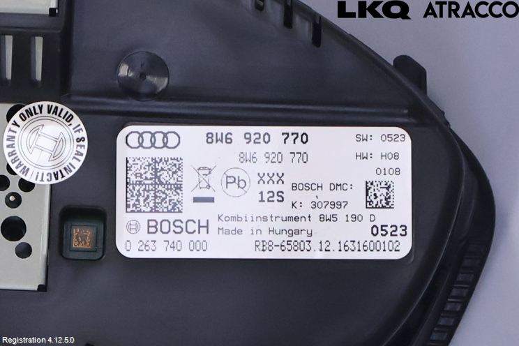 Audi A5 17- Instr Kombinert