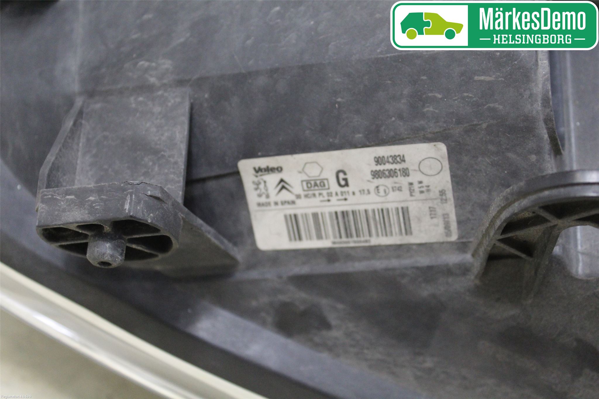 Citroen BERLINGO 08-18 Frontlykt Venstre