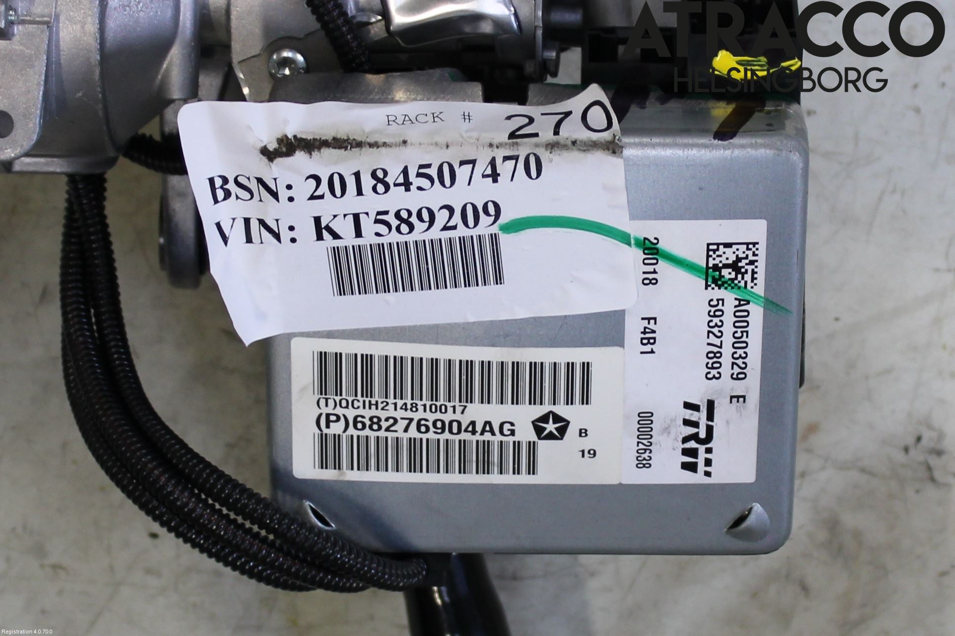 Jeep COMPASS Rattakselaggregat Innebygd Servo