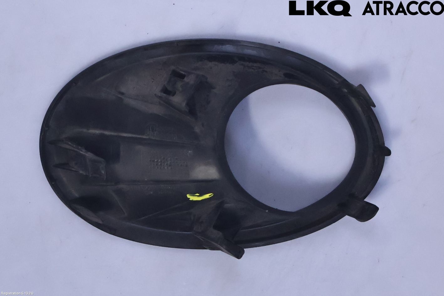 Nissan QASHQAI 10-14 Frontlykt Kurve-Tåkelys Ramme