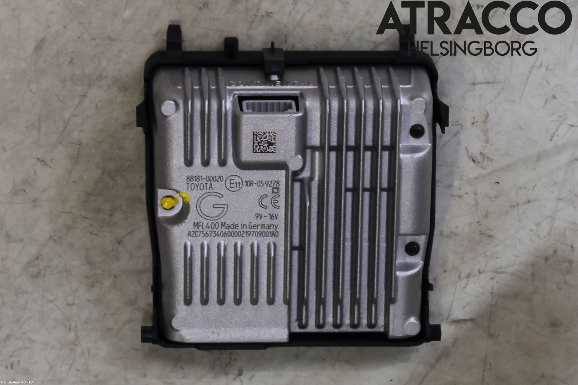 Toyota YARIS XP130 15-20 Sensor Kollisjonsbeskyttelse