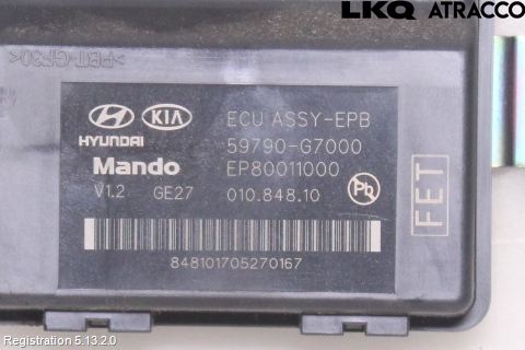 Hyundai IONIQ AE 17-22 Styreenhet Parkbrems