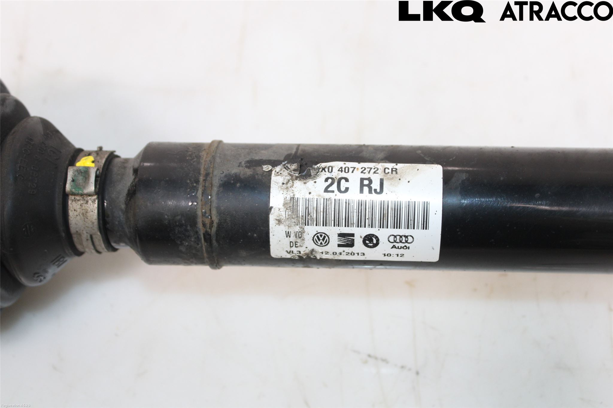 Volkswagen VW PASSAT 11-14 Drivaksel Foran Kompl Høyre