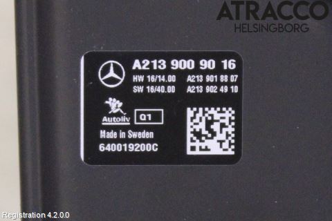Mercedes-Benz MB E-KLASS (W213) 16-23 Sensor Kollisjonsbeskyttelse