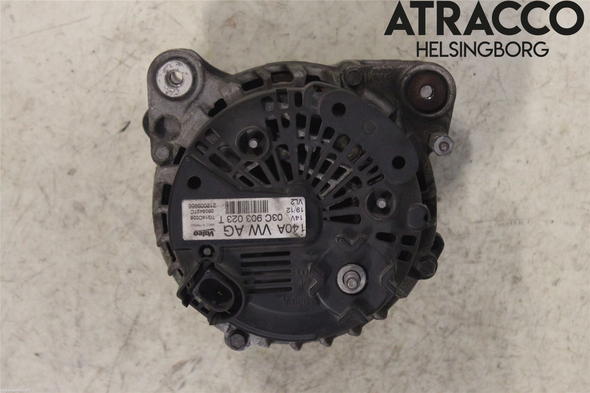 Volkswagen VW TOURAN 10-15 Dynamo