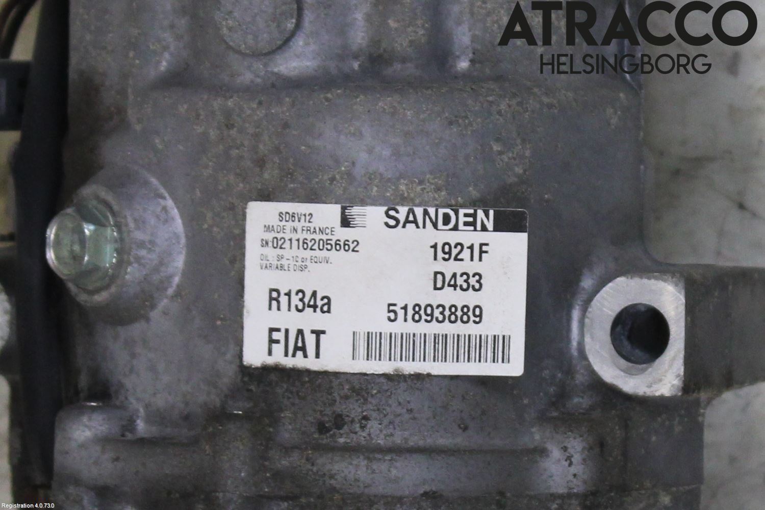 Opel COMBO D 12-18 Varme Ac Kompressor