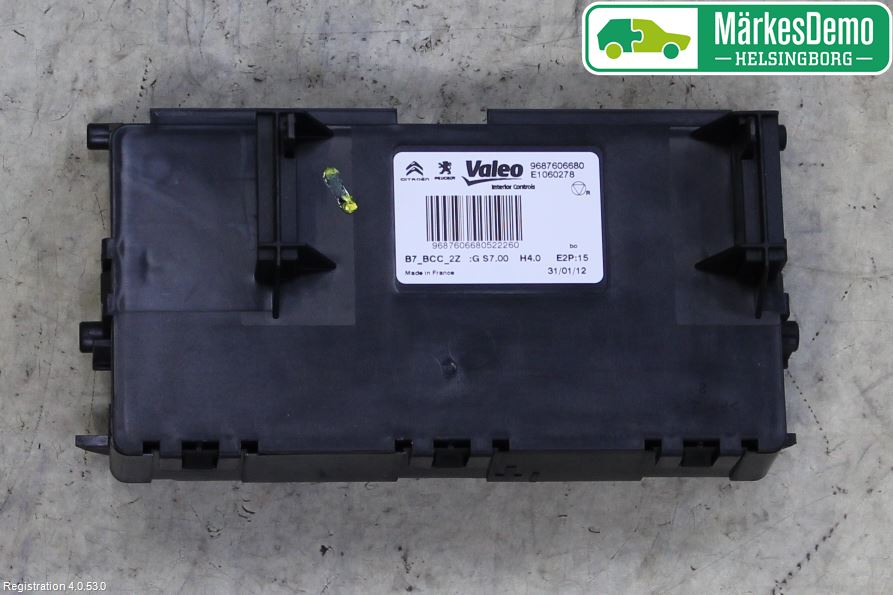 Citroen DS4 Varme Ac Betjening-Display
