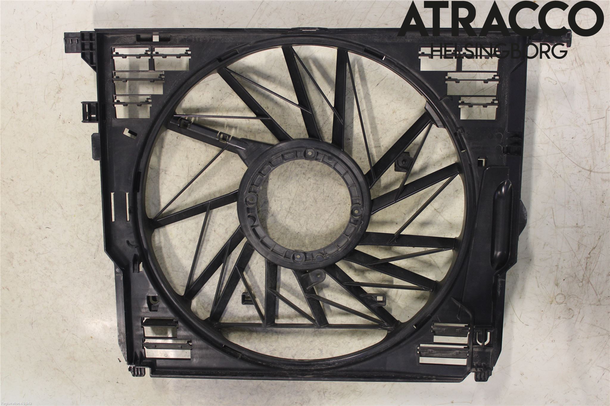 BMW 5 F10/F11/F18 09-17 Kjølevifte-Radiator Hus-Kåpe