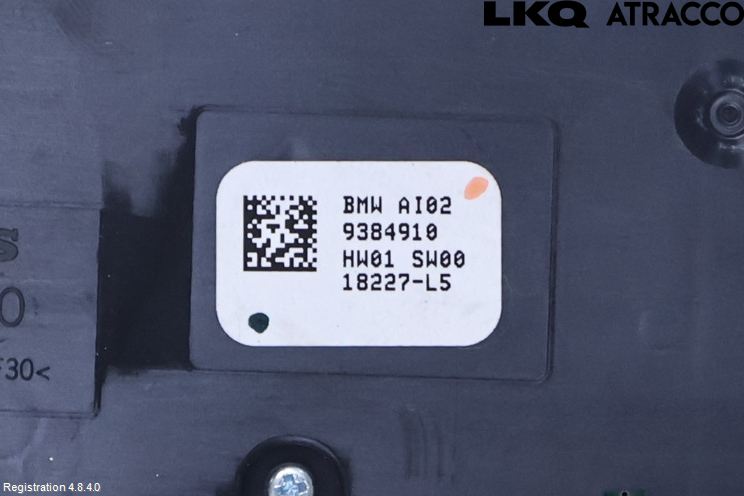 BMW 5 G30/G31/F90 17-23 Bryter Sete Regulering