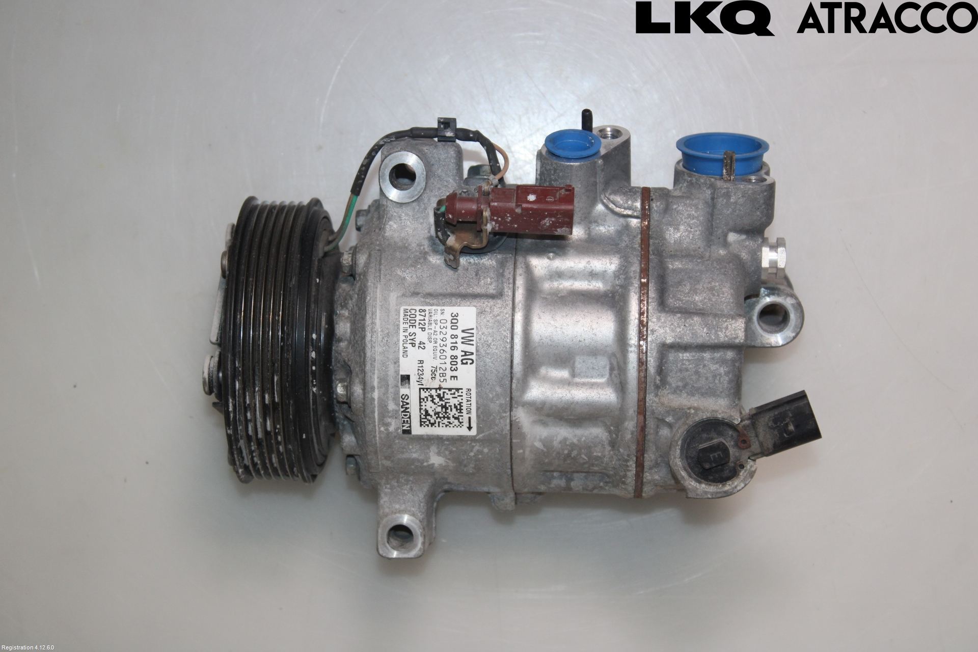 Skoda FABIA 22- Varme Ac Kompressor